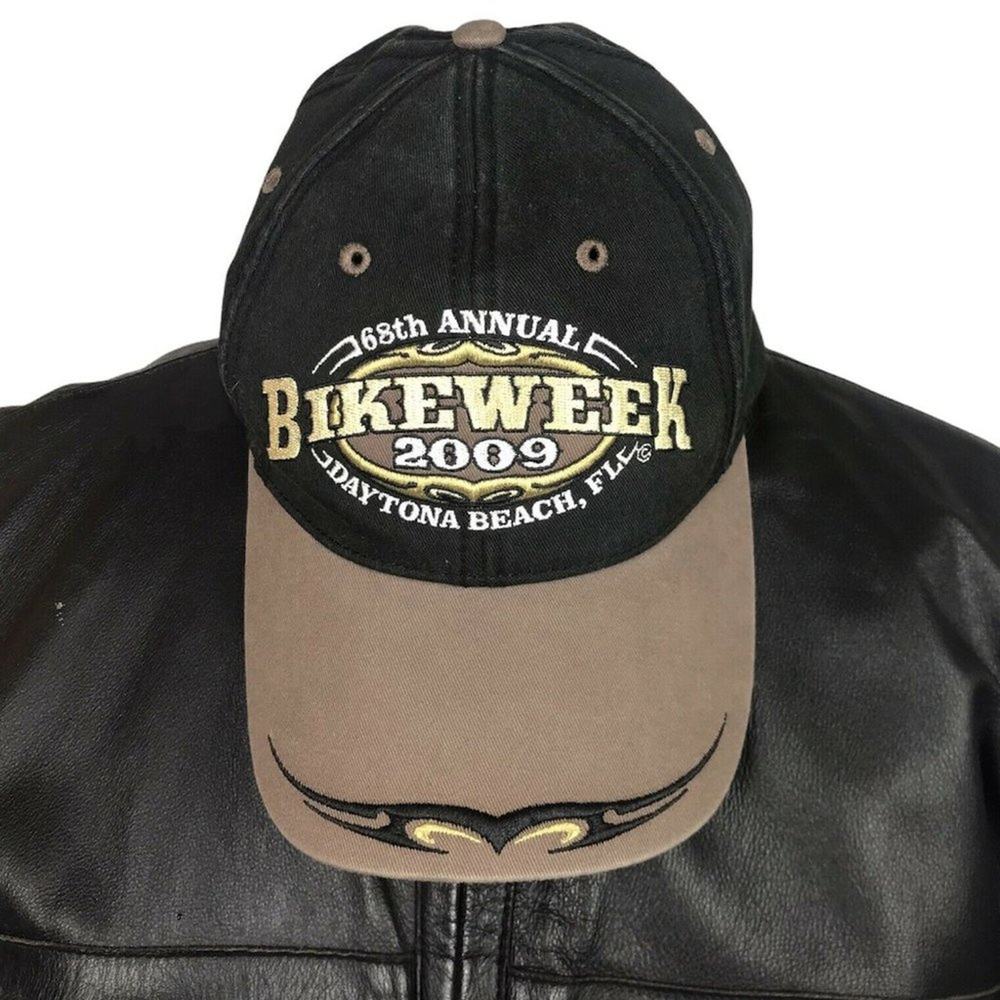 68th Annual 2009 Bike Week Daytona Beach Logo Adjustable Hat o/s